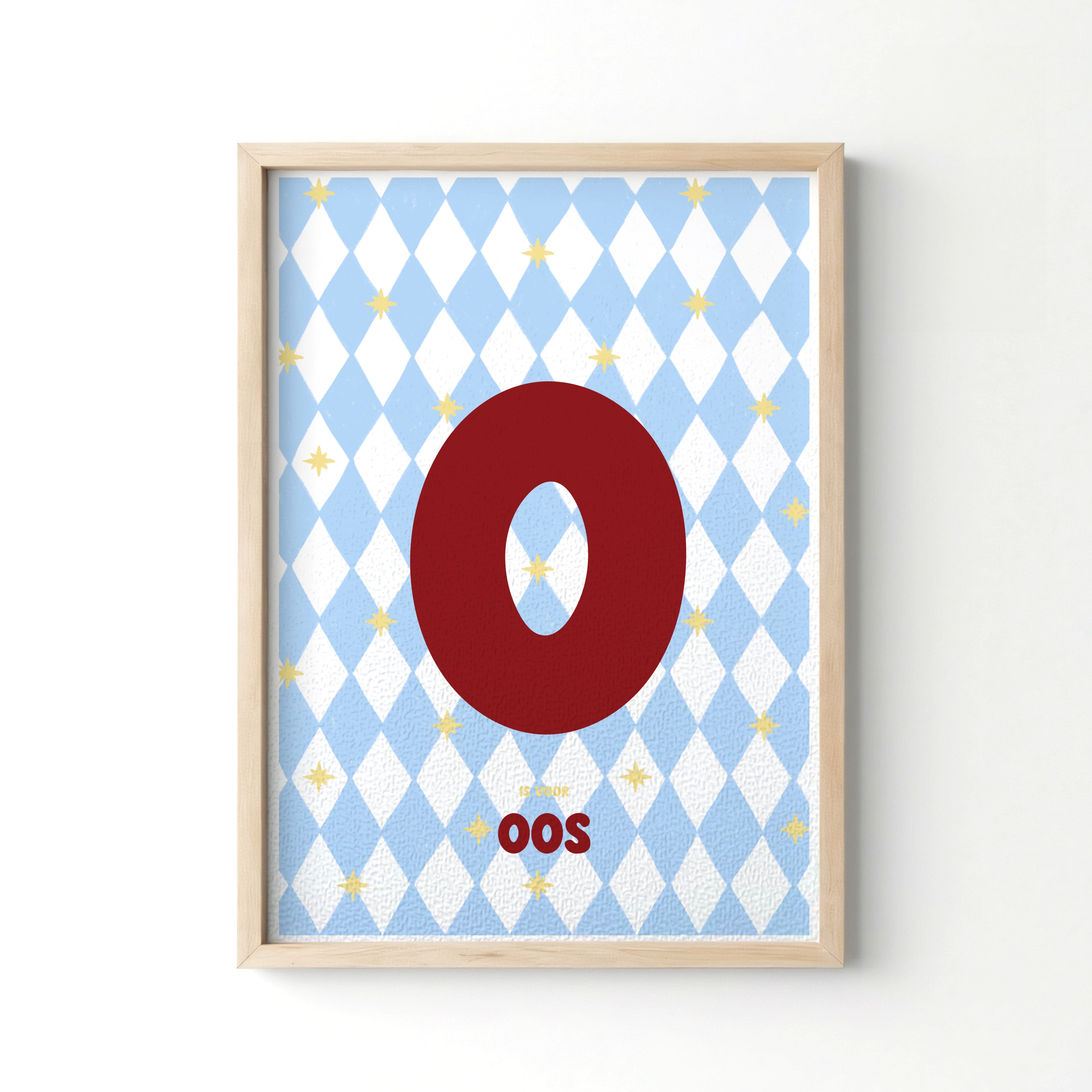 Naam Kinderkamer Print