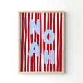 Naam Kinderkamer Print